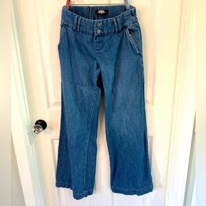 Sz 3/26 Rewash Elastic wide leg Jean